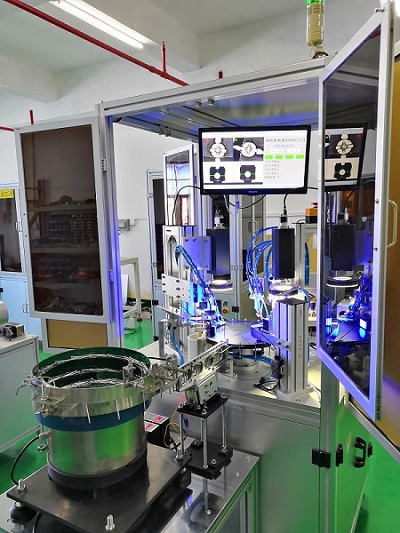 電表螺絲橫孔尺寸瑕疵檢測機(jī)