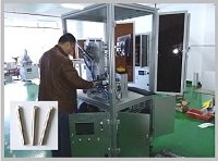 電機軸扁位檢測篩選機